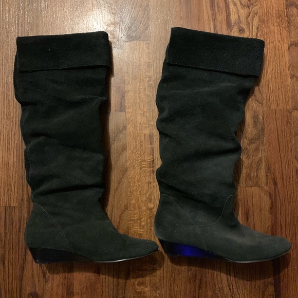 Shoes - Slouchy Black Boots
